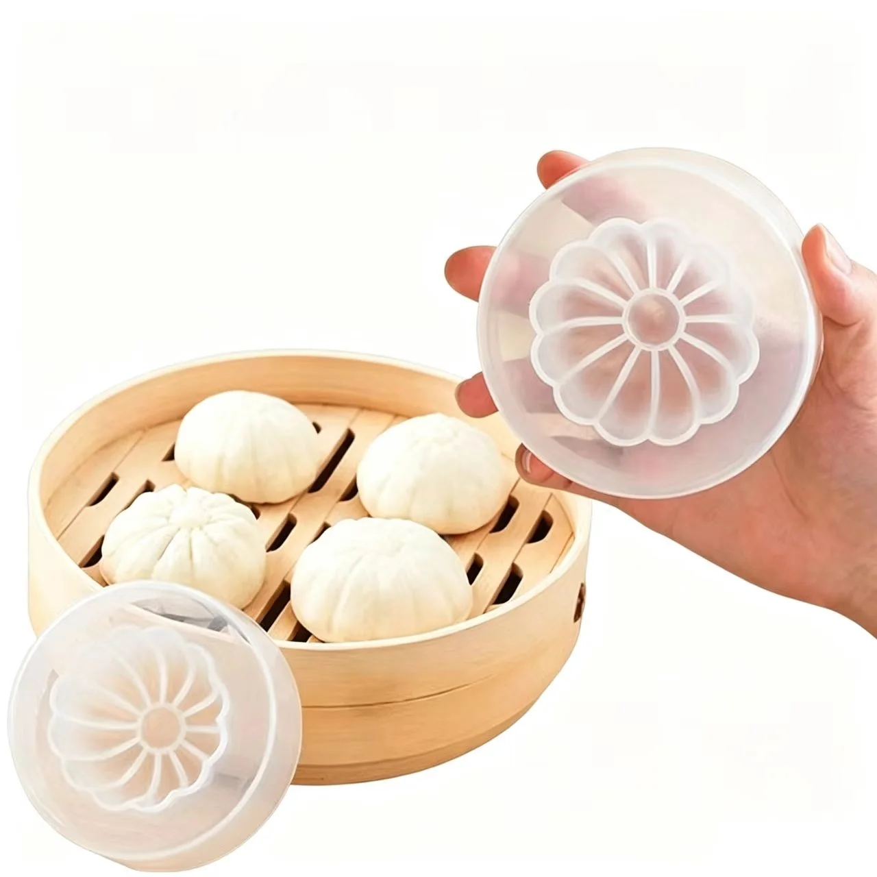 DIY Manual Steamed Buns Mold Dough Shaping Tool for Pastries And Snacks Kitchen Baking Accessories