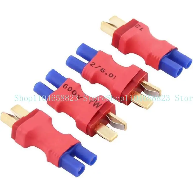 652F Pack of 4 Wireless Connectors EC2 Female Straight Adapter Plug Connectors Electronic Component Connection Plug