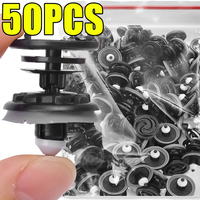 For VW Transporter T5 T6 2003 - 2015 Multivan Doubleback Car Door Panel Card Trim Clips Inner Fastener Rivet Direct Replacement