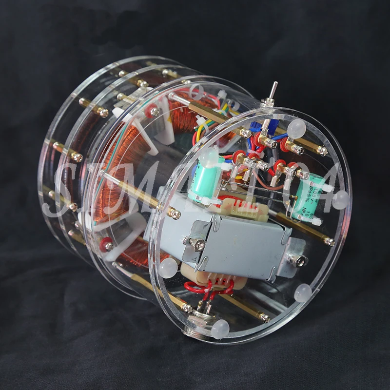 ملف تسلا صغير، المجال المغناطيسي الدوار، بيضة كولومبوس، ألعاب تعليمية لتزيين العلوم والتكنولوجيا