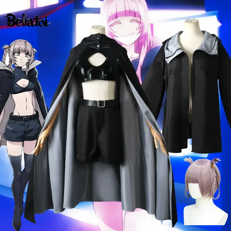 New Anime Yofukashi No Uta Nanakusa Nazuna Cosplay Costume Call of The Night Cosplay Costume Halloween Party Coak  Cloak