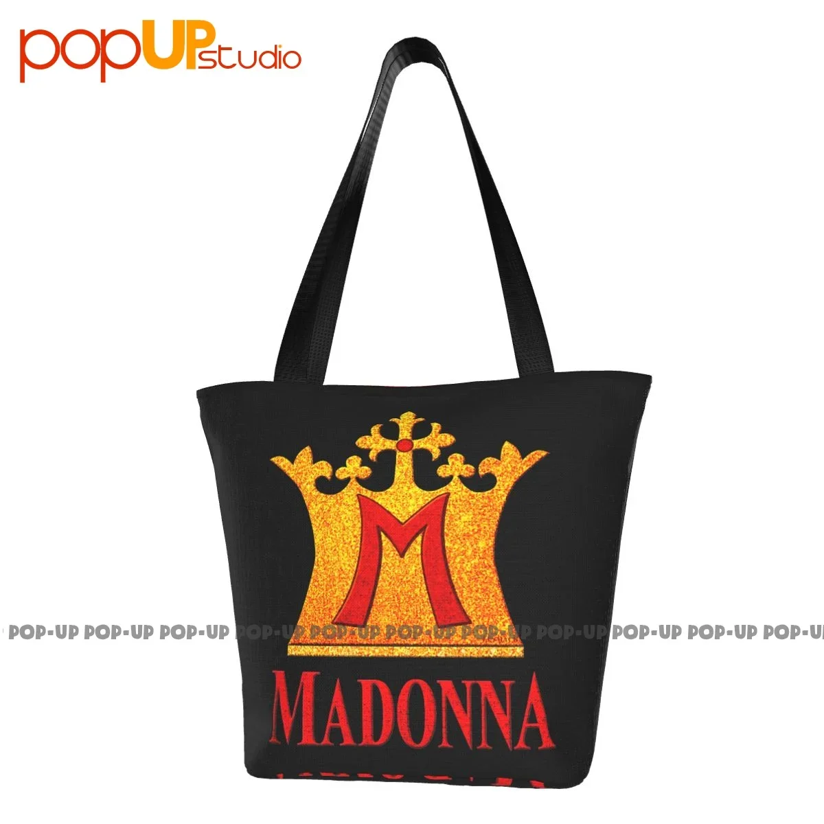 Madonna Blond Ambition Tour 1990 Commute Handbags Reusable Shopping Bag Storage Handbag