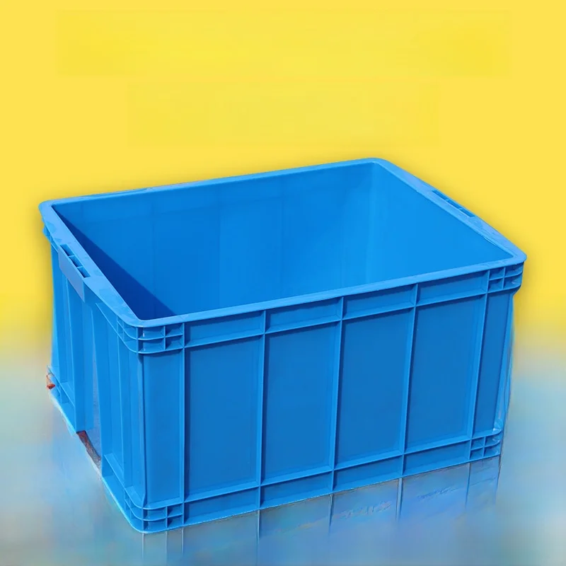 

Очень большая прямоугольная пластиковая коробка для хранения Thiened Box с крышкой Промышленная вращающаяся корзина-органайзер Коробка для домашнего хранения...