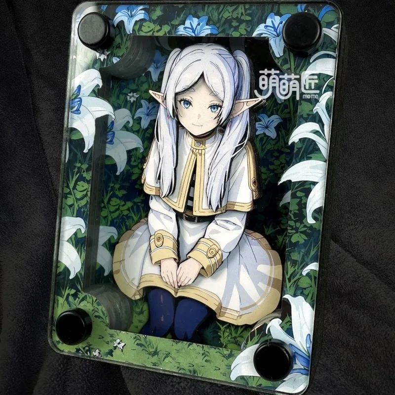 

FrieREN's surrounding acrylic ornaments FrieREN's magic sea of flowers acrylic brick table decoration painting model