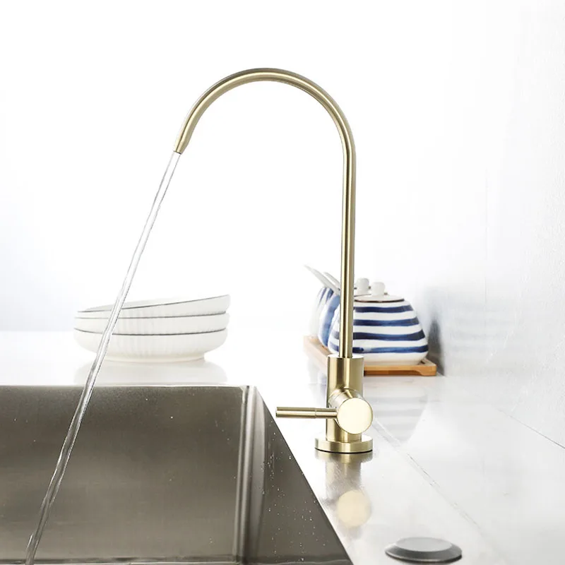 304-stainless-steel-brushed-gold-kitchen-faucet-1-4-water-purifier-faucet-direct-drinking-faucet-anti-osmosis-purifier-tap