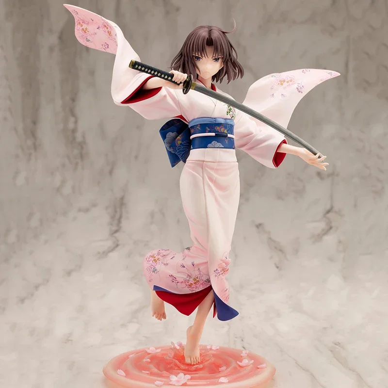 Genuine Original KOTOBUKIYA Ryougi Shiki 20CM Action Anime Figures PVC Collectible Model Statuette Toys Dolls Ornament Gifts