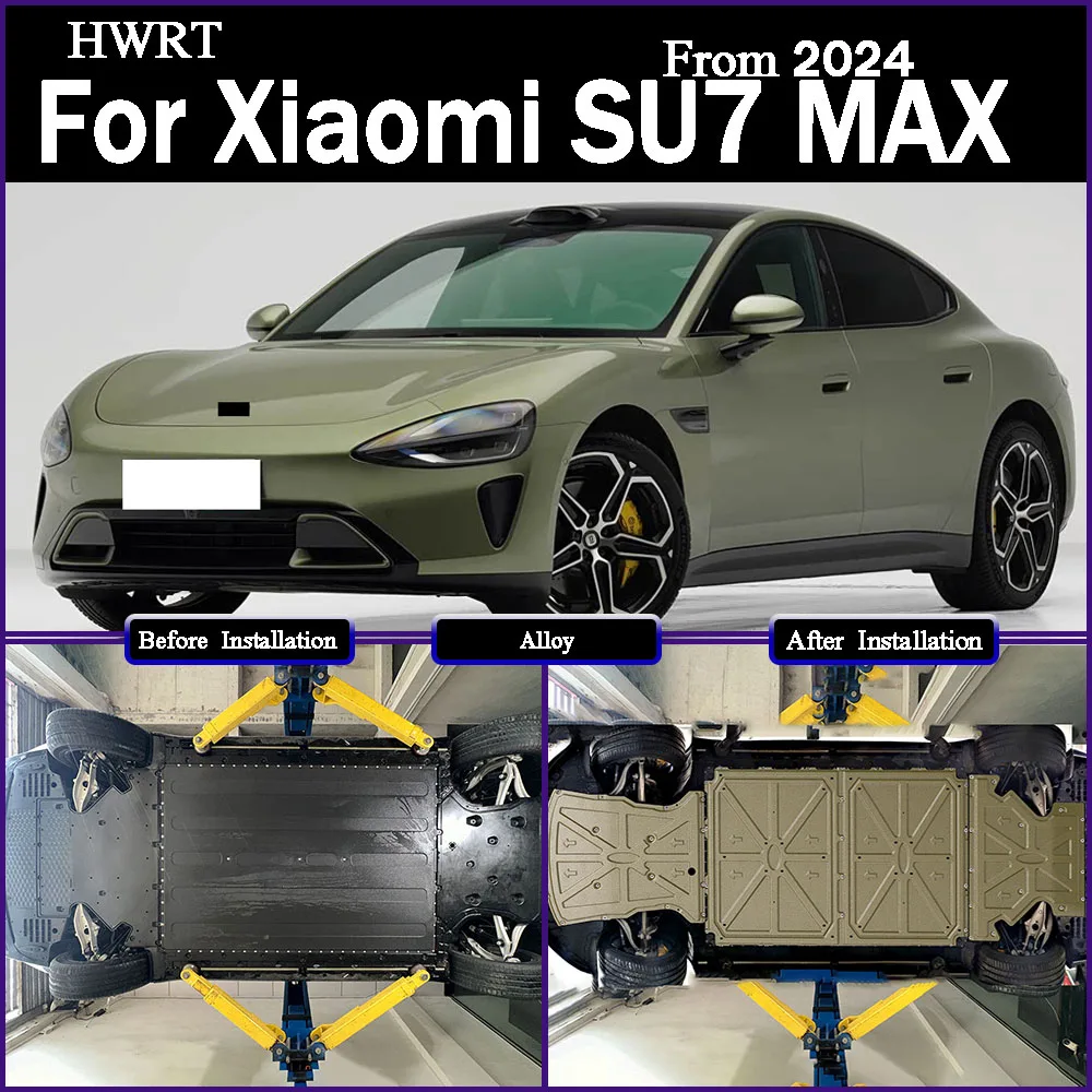 

For Xiaomi SU7 MAX 2024 800KM 830KM Protective Plate For Front Motor Rear Motor Front Batter Rear Battery Chassis Guard Board
