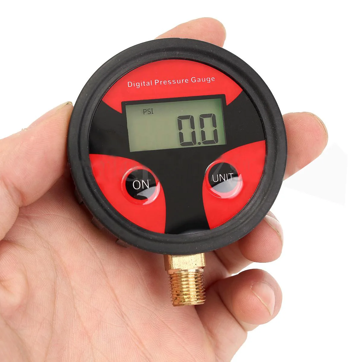 1/8 Digital Tire Pressure Gauge LCD Backlight LED Digital Tire Pressure Gauge Pressure Gauge for Car Pressure Tester