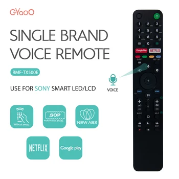 RMF-TX500E 음성 TV 용 RMF-TX500E 4K 스마트 XBR-75X900H KD-75XG8596 KD-55XG9505 XBR-48A9S XBR-850G XBR-98Z9G 
