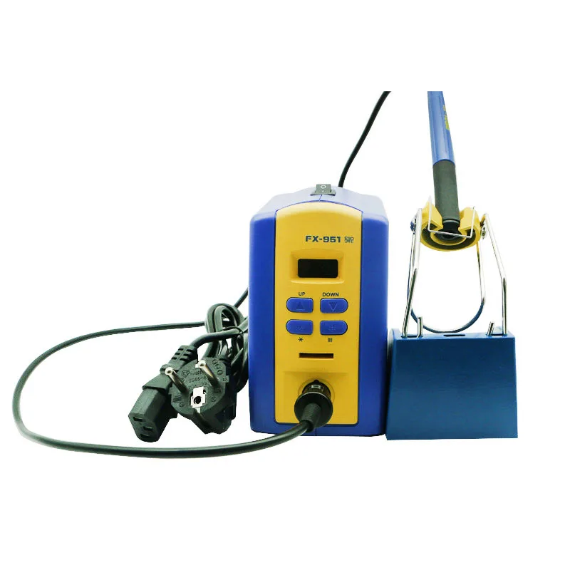 FX-951 Lead-Free Digital Display Constant Temperature Soldering Station With 75W Soldering Iron Set