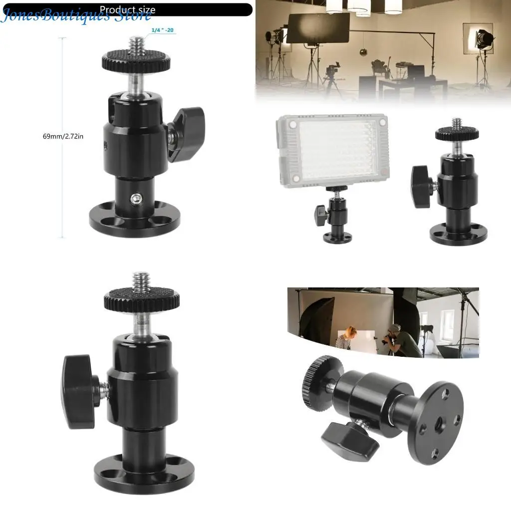 1/4-20 Mini BallHeads Locking Knob For Secure Camera And Accessory Attachment W8KE