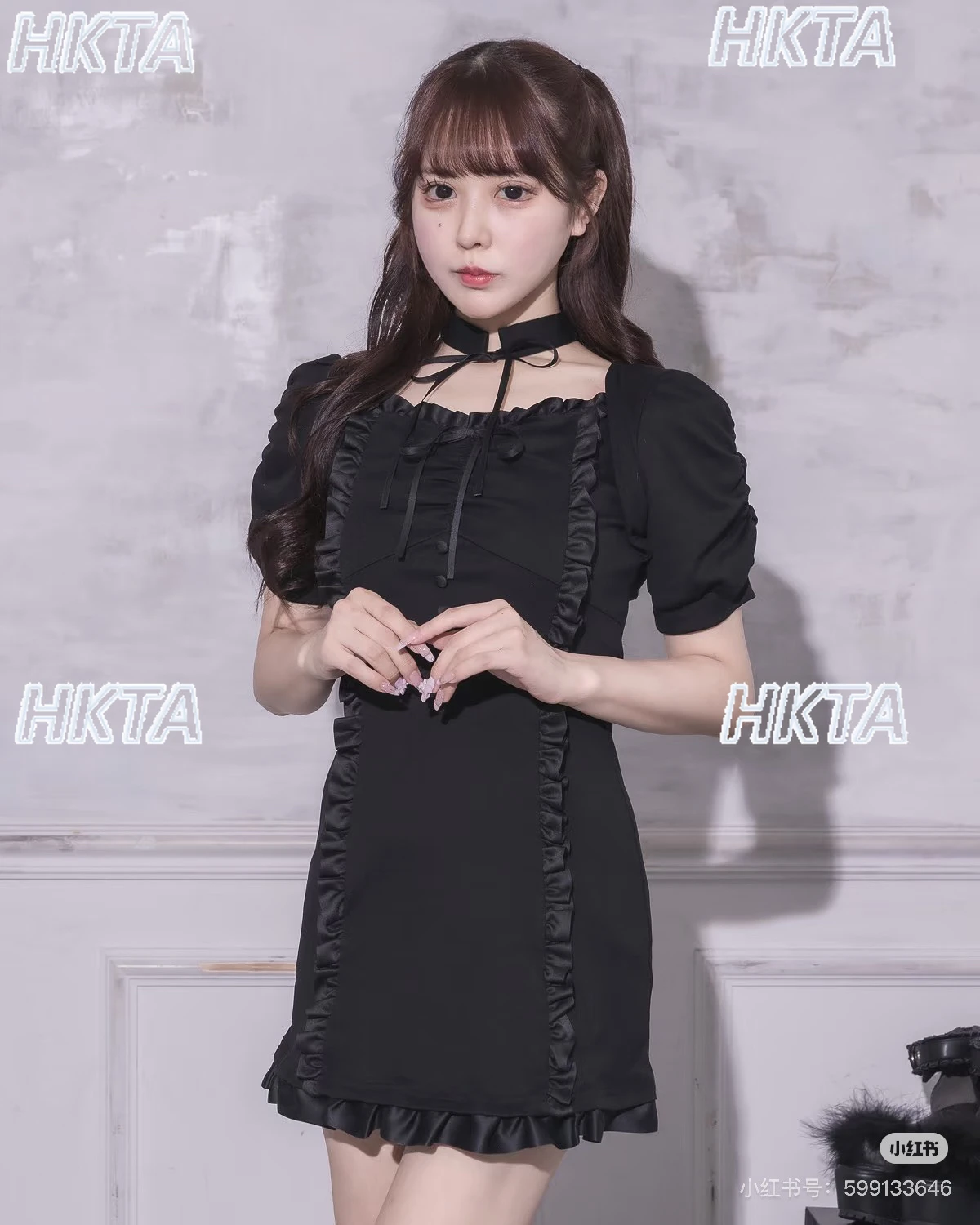 

Japanese Style Dress Summer New Ruffled Neckline Puff Short Sleeve Dresses Daily Fashion Color Block Ruffled Mini Dress Women