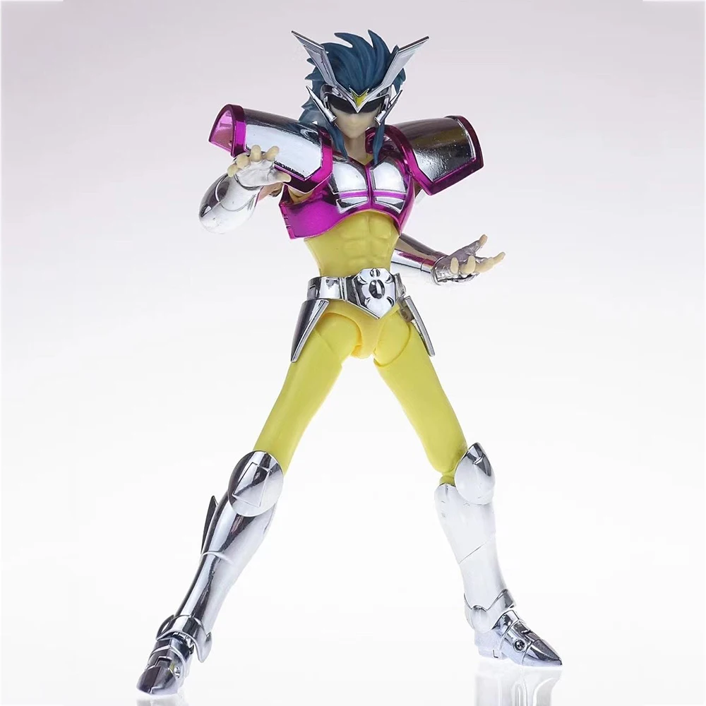 Cs saint seiya mythos tuch ex canes venatici asterion silber ritter des tierkreis action figur modells auf lager