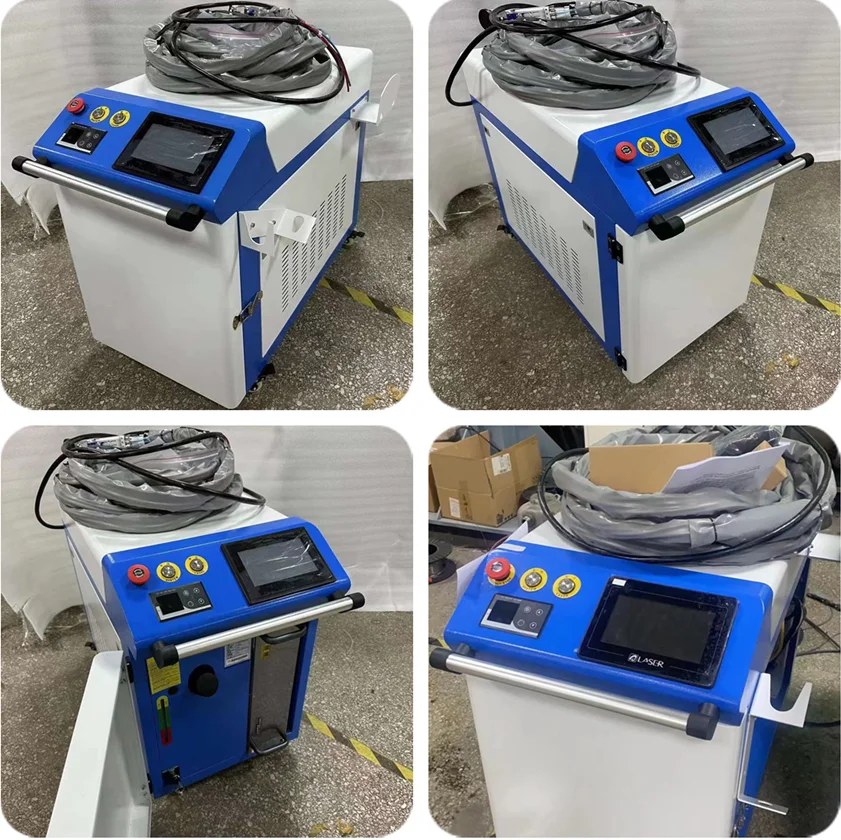 Portable 1000W 1500W Fiber Source Handheld Laser Welder Machine for Metal /Stainless Steel / Aluminum / Carbon Steel