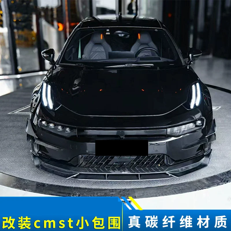Carbon fiber body kit for Zeekr 001 2021-2023 modified Front Lip rear lip Tail Wing spoilers Side Skirt Vent Car Accessories