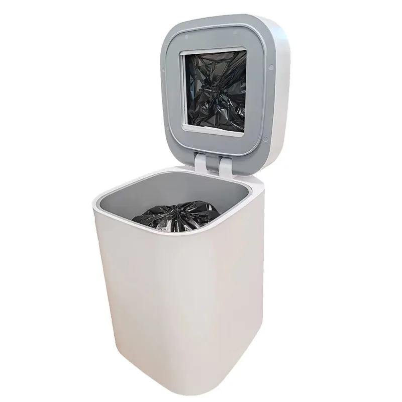 automatic self-packaging sealing induction cover smart trash can trash can induction sensor 17.5l non-contact