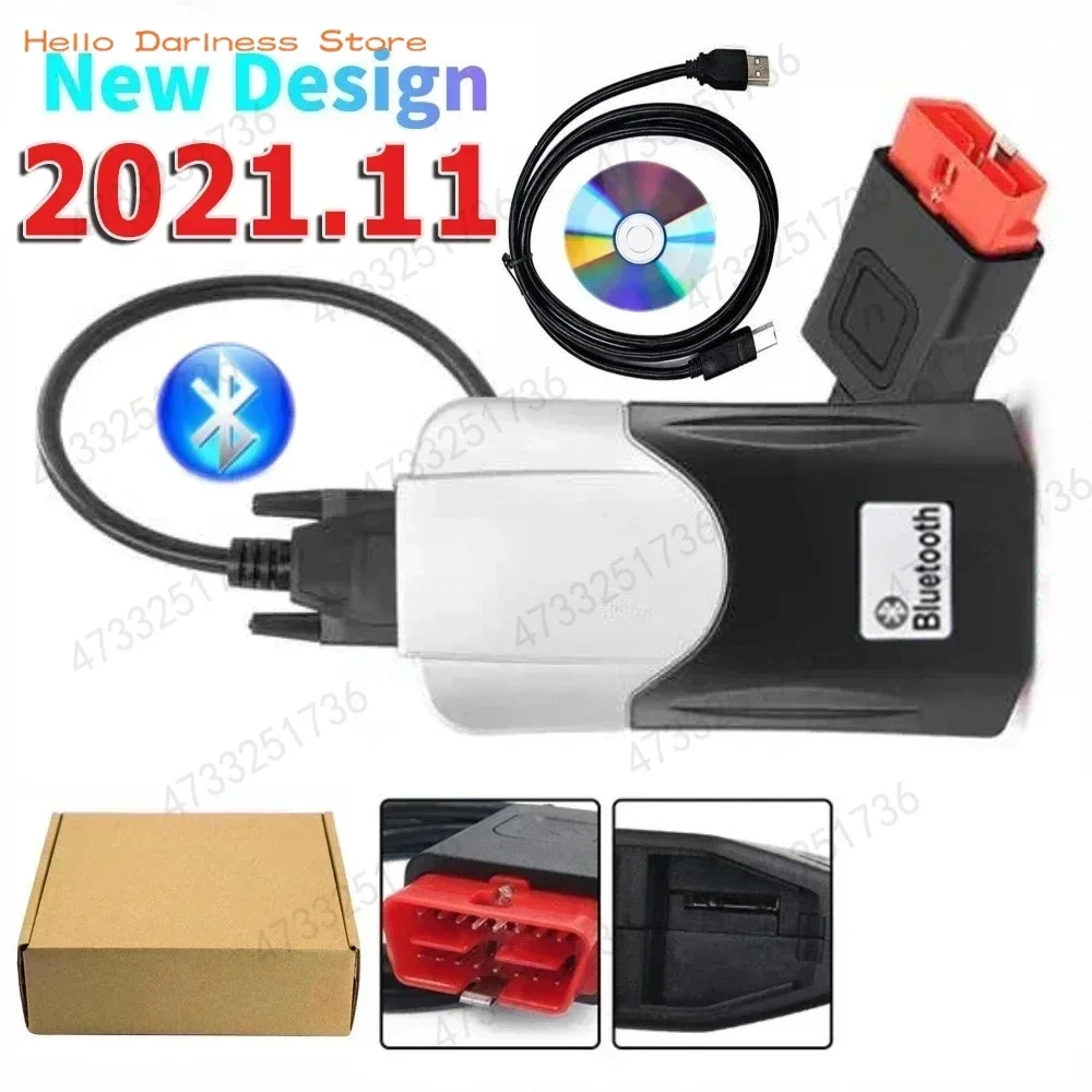 2025 Latest Scanner 2021.11 Keygen 2020.23 Vd NEW cdd with Bluetooth for TNESF DELPHIS ORPDC Obd2 Car Truck Diagnostic Tools