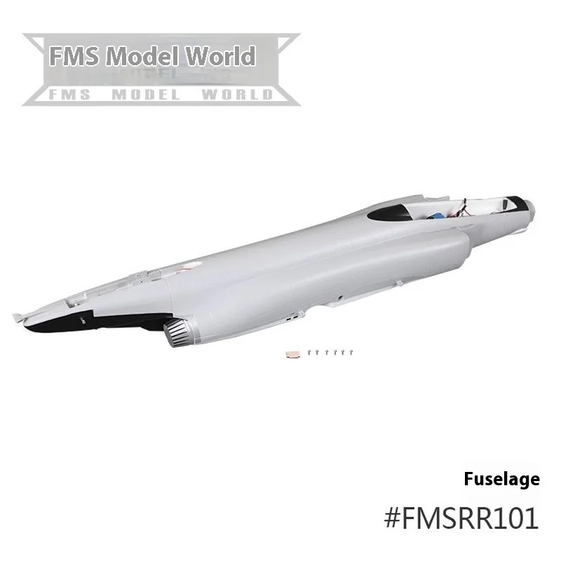 Accessoires Fantôme Fms 80mmf4 Ailes Principales du Corps Queue Plate Queue Verticale Cockpit Groupe Train d'Atterrissage Groupe Opathie Couvre-Tête