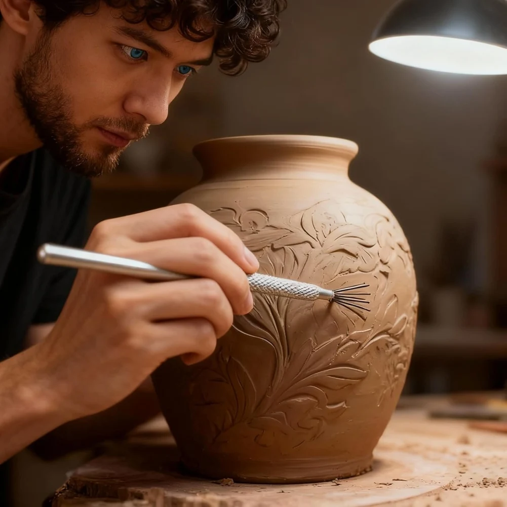 Abvs 14 Pcs Clay Po…