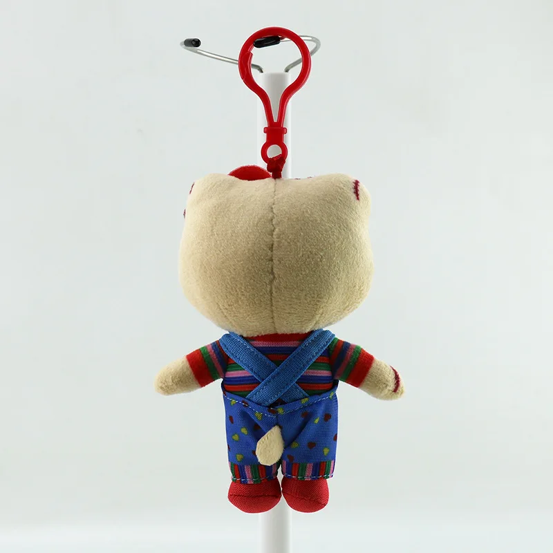 2026  Cute Halloween Creative Plush Toy Clown Resurrection Ghost Baby Chacy Chucky Plush Doll Kids Birthday Gift