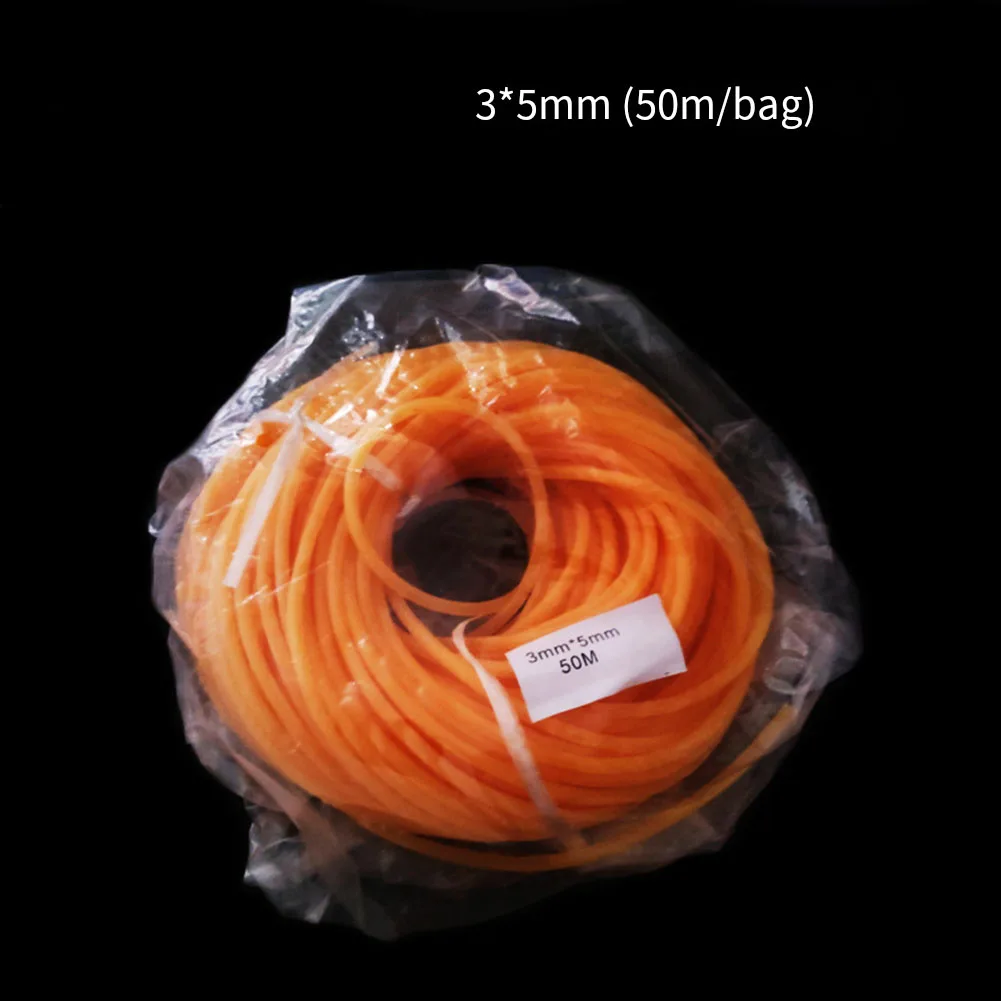 Natural Latex Rubber Tubing for Sports Flexible Hose for Competitive Activities Available in Varied Lengths of 30 to 50 Meters