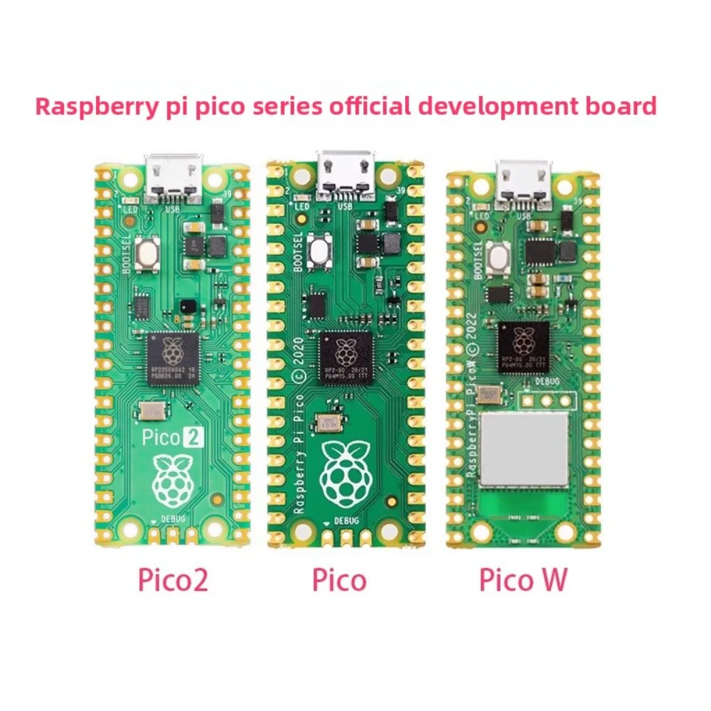 Raspberry Pi Pico2 High Performance Low Power Microcomputer RP2040 RP2350 RISC-V Microcontroller Pico2 W Wh