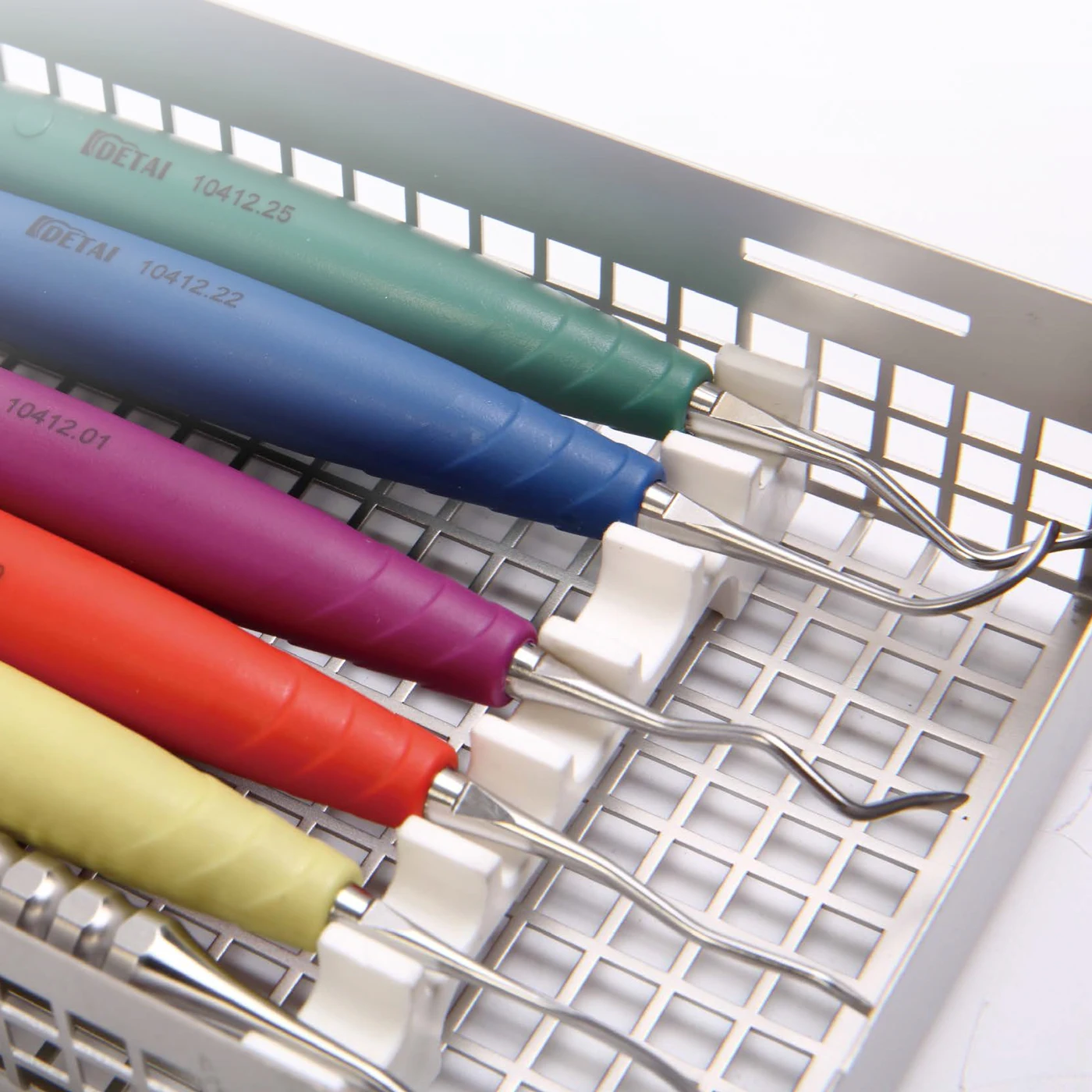 

Dental Periodontal Curettage Set Subgingival 1 Set of 7 Tools for Oral Health Professional Teeth Cleaning Kit