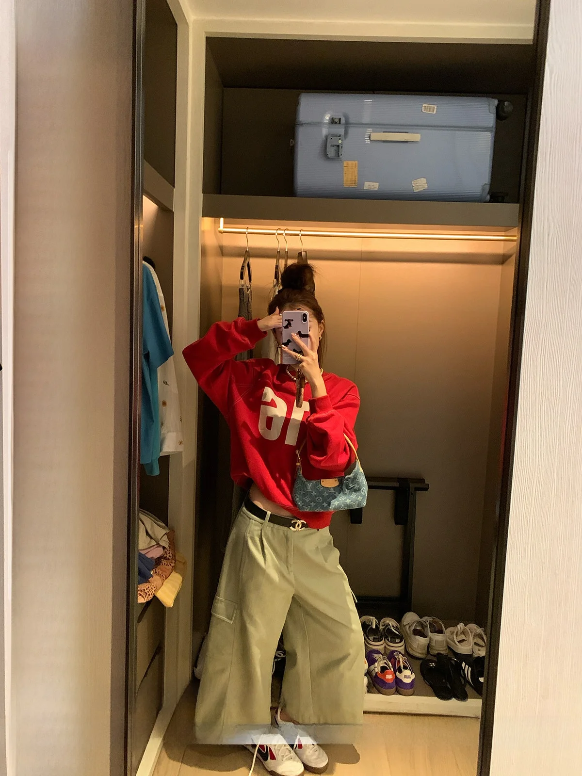 

Retro Loose Wide Leg Casual Pants Women's Spring Comfortable Cotton Workwear Eighteen Spring Summer Casual Pants