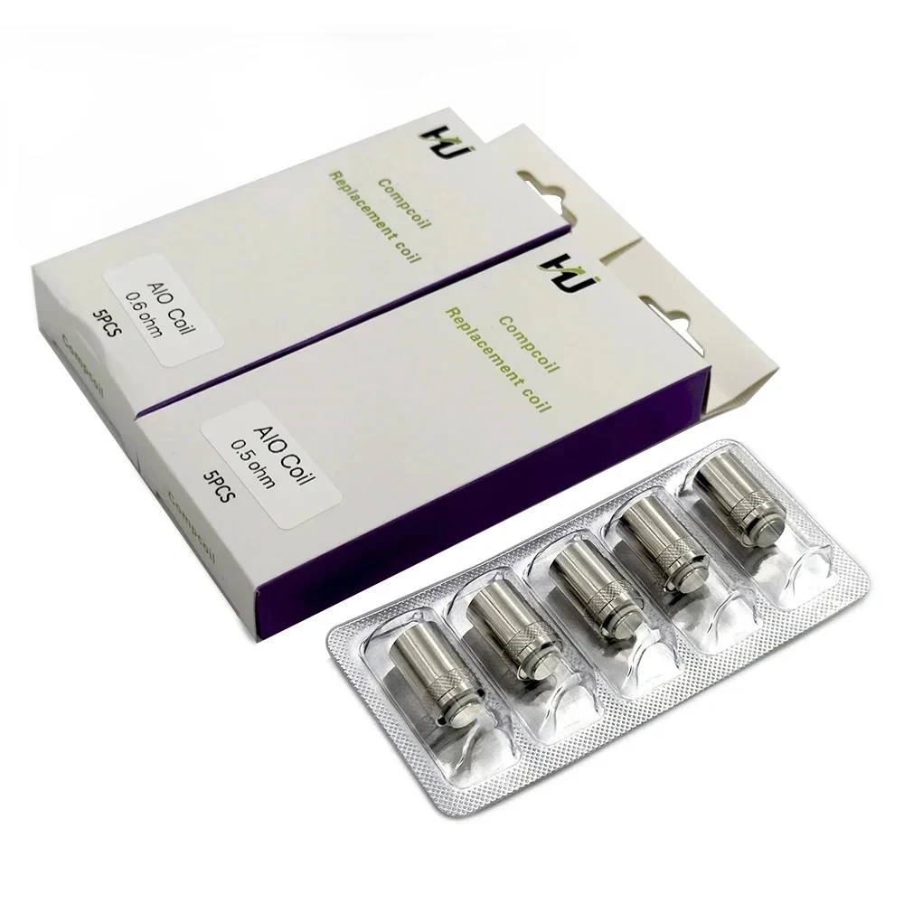 5 قطعة/الحزمة BF AIO شبكة لفائف 0.5ohm 0.6ohm Cubis خزان لفائف ل CUBIS/eGO AIO عدة/مكعب البسيطة E-Cig لفائف
