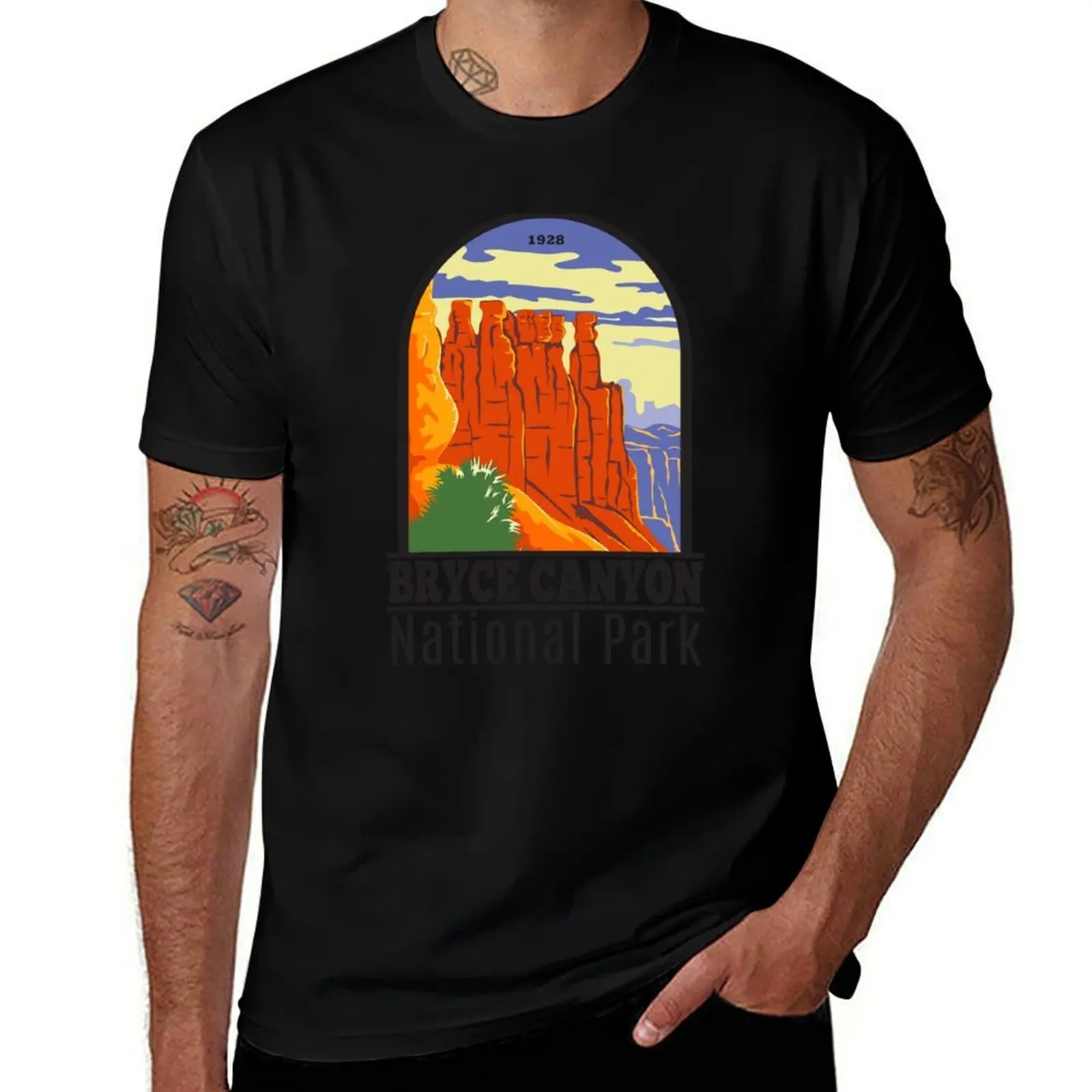 Bryce Canyon National Park Utah T-Shirt Sporty Casual Quick Dry T-Shirt