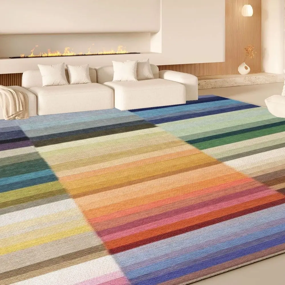 

VIKAMA Soft Loop - Pile Material Mat Suitable for Living Room and Bedside, Soft and Fluffy, with Remarkable Sound - absorbing an