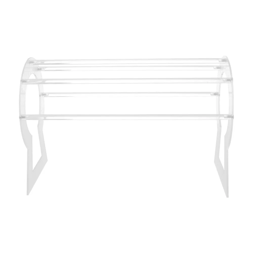 

Прозрачный акриловый держатель для повязки на голову, многофункциональная гладкая подставка для ювелирных изделий, большая емкость, съемный органайзер для волос