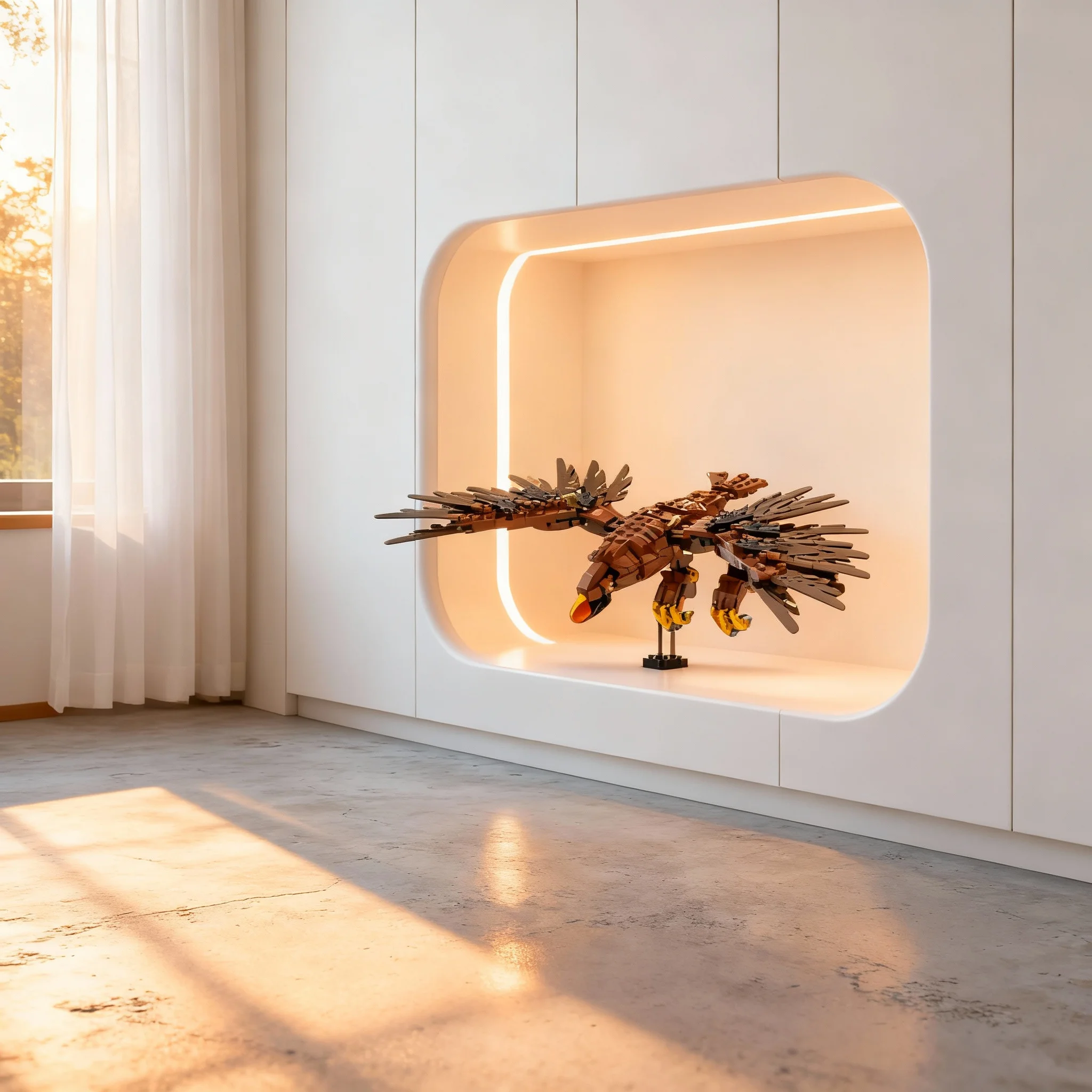 

Набор строительных блоков MOC Gwahir (436 деталей) по мотивам «Властелина колец», конструктор, рождественский подарок, креативная идея, развивающая игрушка DIY