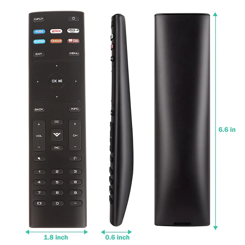 1Pcs XRT136 Remote Control For Vizio SmartCast Series Vizio E Series Smart TVs D24f-F1 D32f-F1 D43f-F1 D43f-F1 D50f-F1 E43-E2