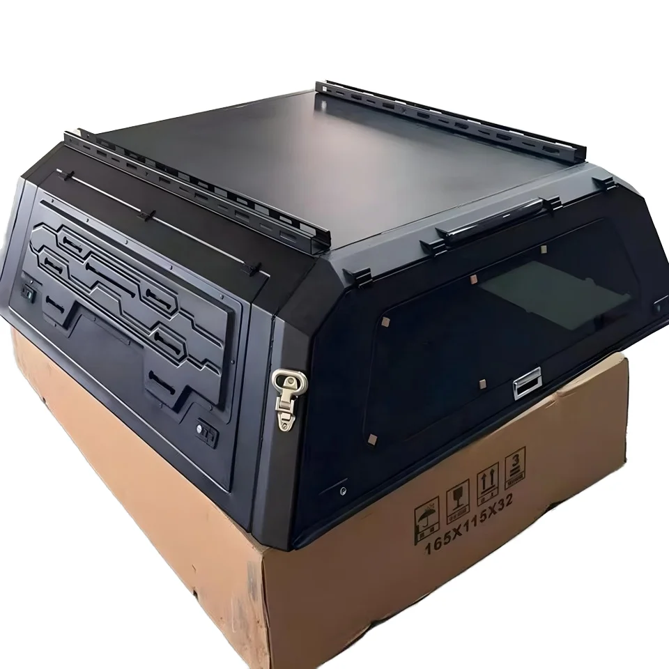 

Пикап-кровать Tonneau Cover Camper Shell Водонепроницаемый жесткий навес для Ram 1500/3500 Chevy Silverado Gladiator