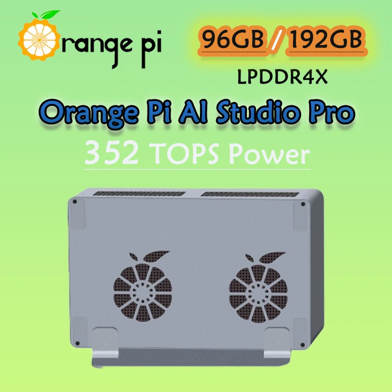 

Orange Pi AI Studio Pro Arithmetic Card Ascend Deve Board 352 TOPS Power OCR OrangePi AI StudioPro Recognition Training Pushing