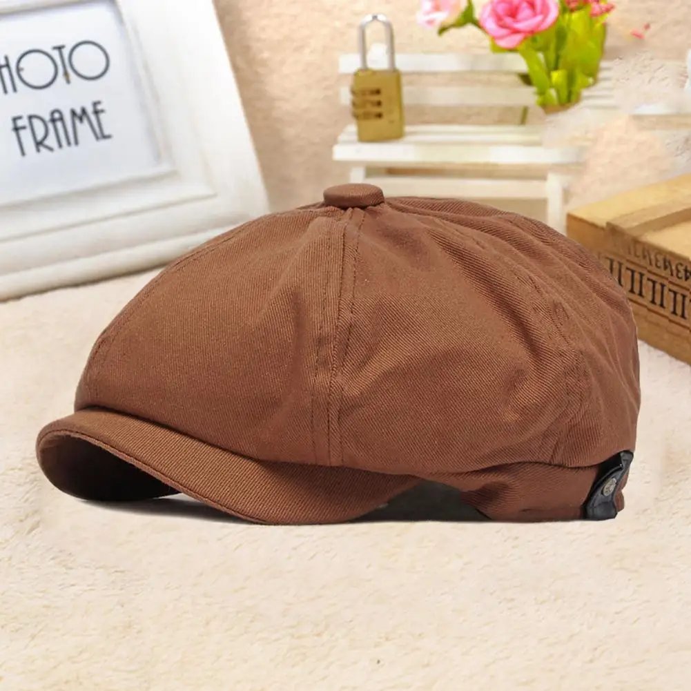 Newsboy Hat Trendy Male retro beret Hat Octagonal Cap Painter Hat Skin-Touch casual Hats Men Hat  Hip Hop Caps gorras