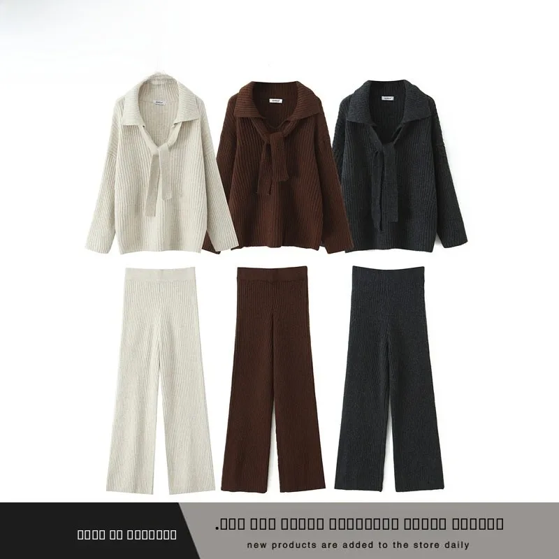 

Свободный вязаный свитер, женский комплект Faion Lazy Feelings, осень-зима, Новое поступление, ZR Sle Long Sve, наряд из полиэфирного волокна