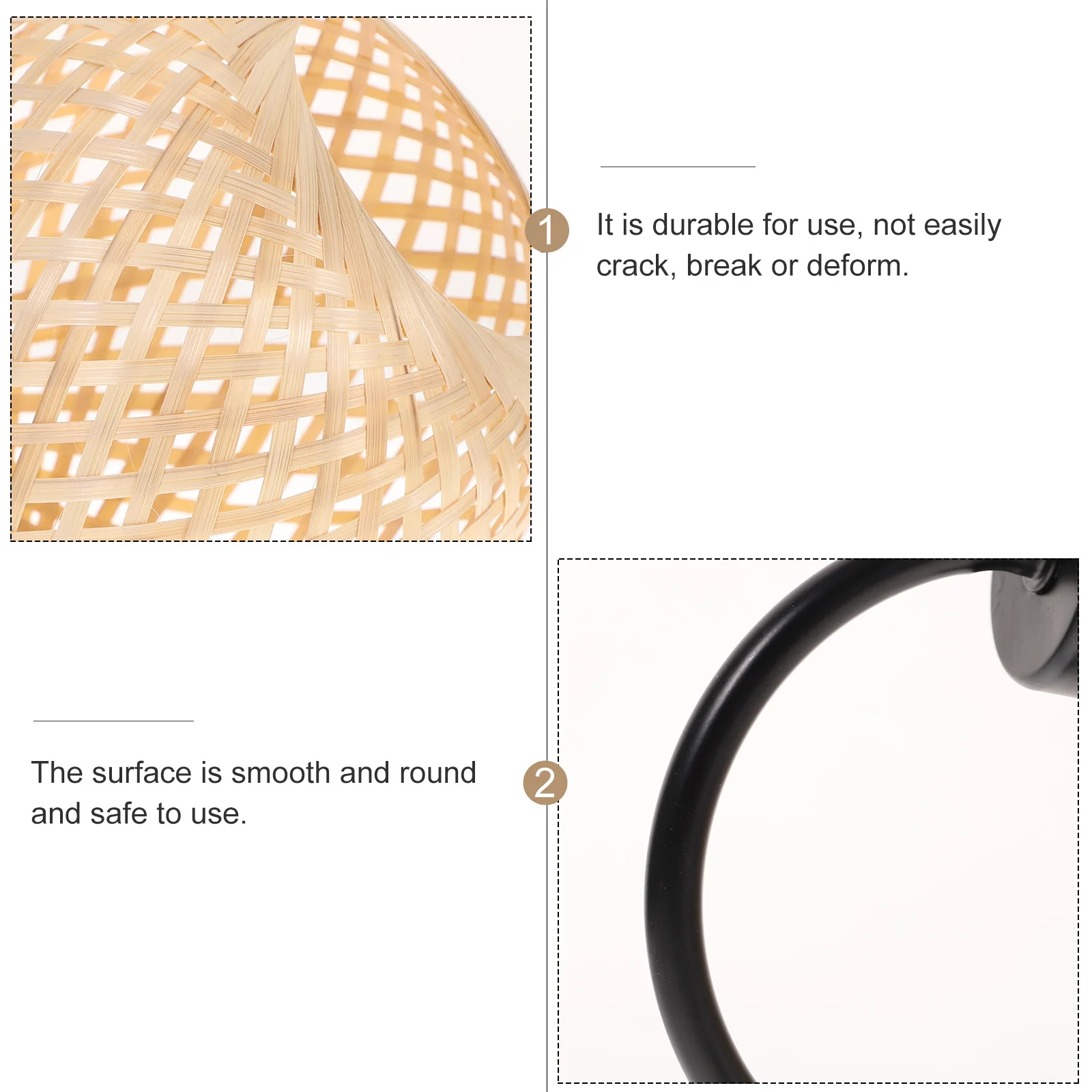 

Bamboo Weaving Cage Lamps Modern Wall Sconce Bedroom Living Room Decorative Metal Texture Long Lasting Elegant Visual Enjoyment