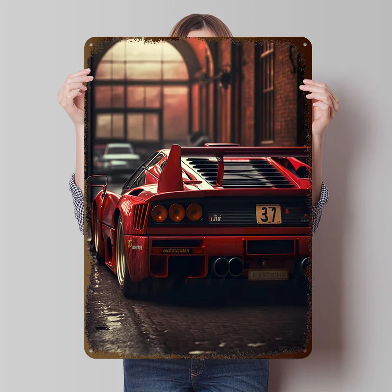 Sports Car F40 Back…