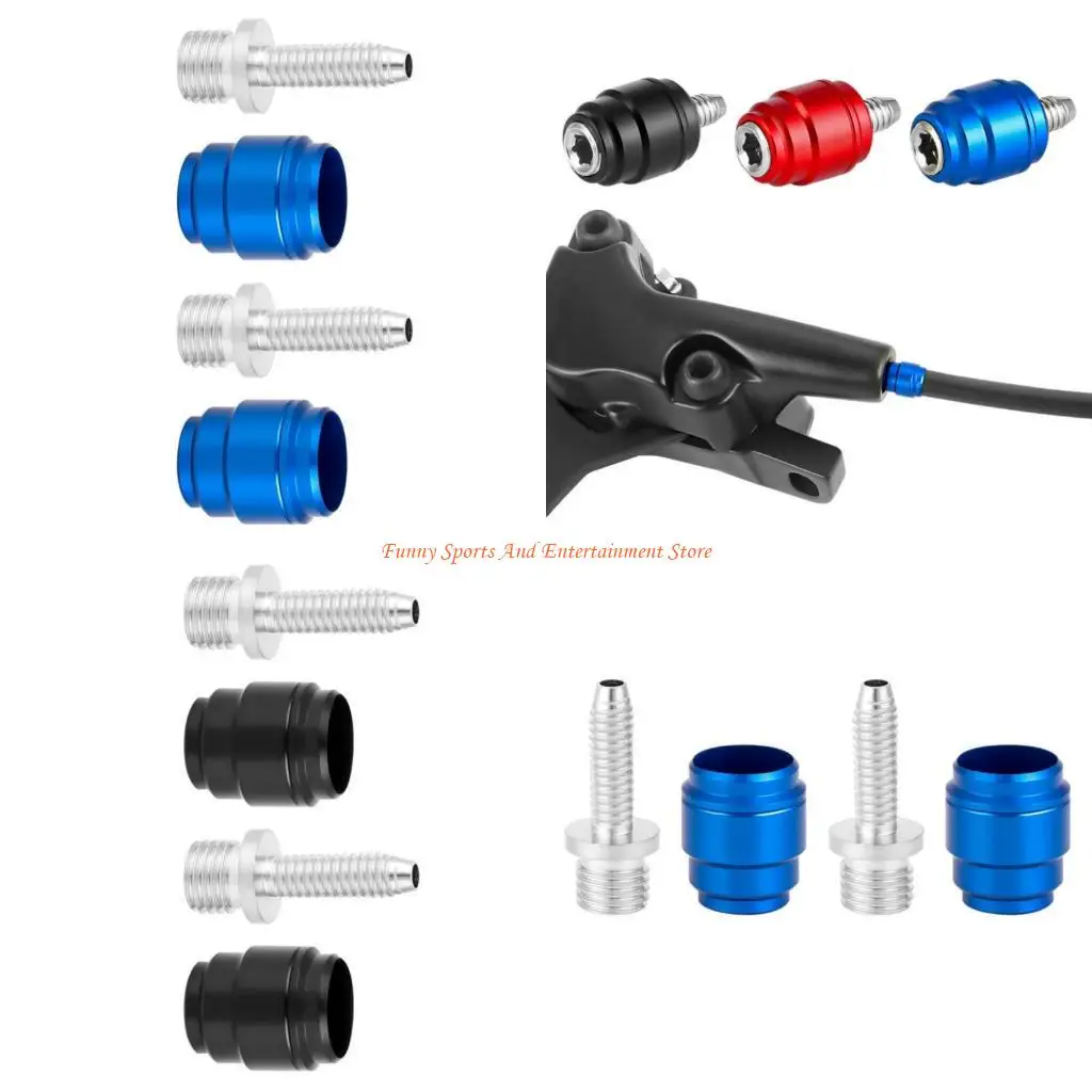 C4DE High Strength Quick Releases Oliving Head for Bikes Disc Brakes Aluminum Construction Light Weight Design Multiple Color