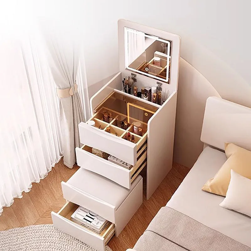 Modern European Dressing Table Luxury Nordic Makeup Storage Dressing Table Drawer Bedroom Coiffeuse De Chambre Home Furniture