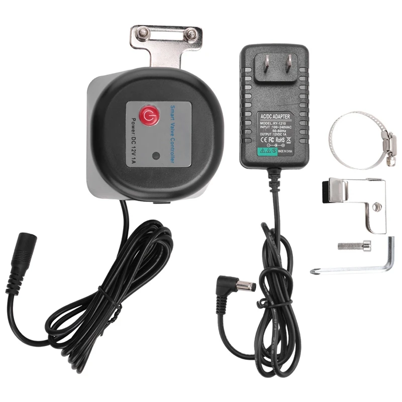 

Водяной клапан Tuya Smart Zigbee 3.0, механический переключатель клапана, управление клапаном Bluetooth (вилка стандарта США)