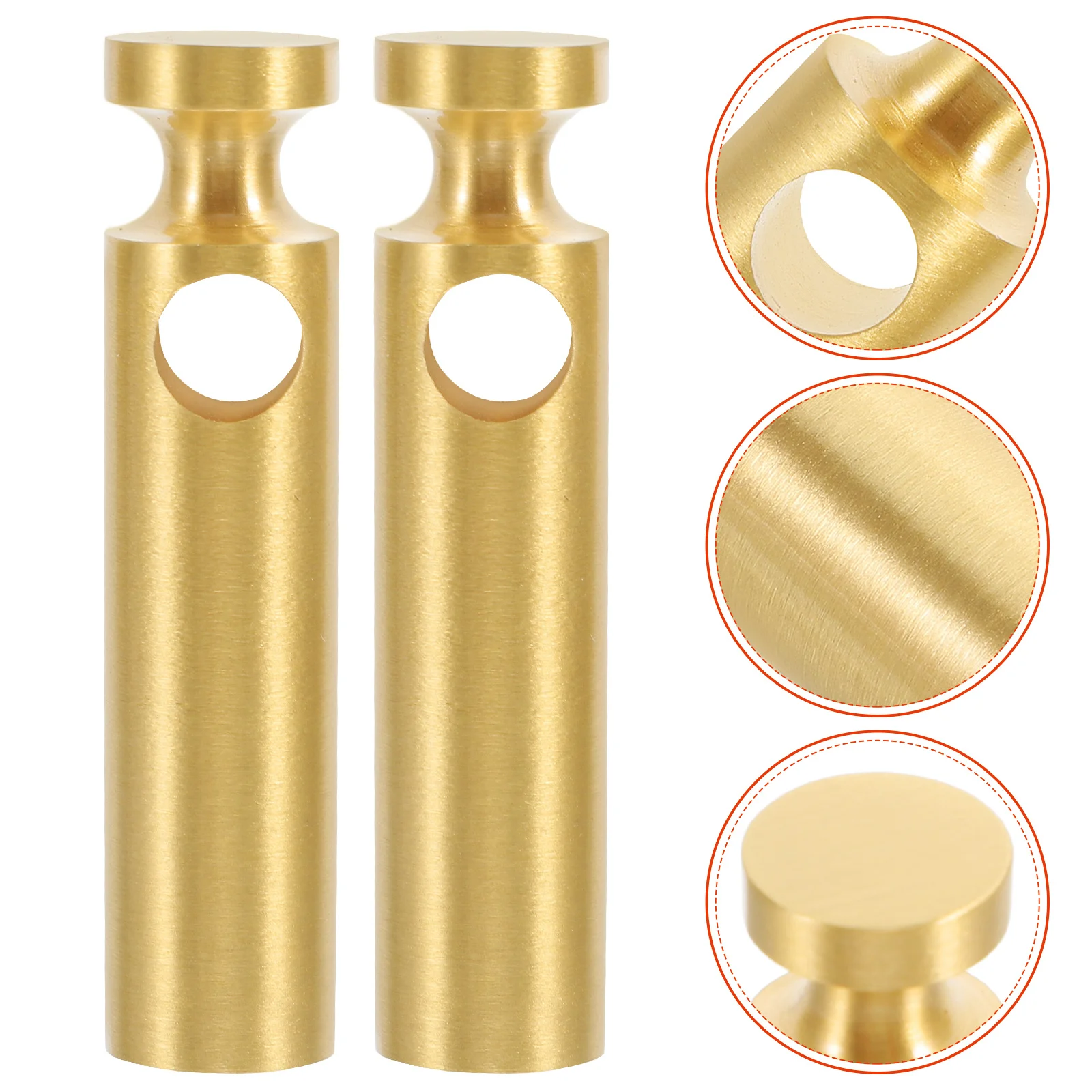 

2Pcs Cable Railing Handrail Connectors for Wine Cabinet Decor Post Metal Guardrail Bar Fitting Rv Furniture Repair Hardware