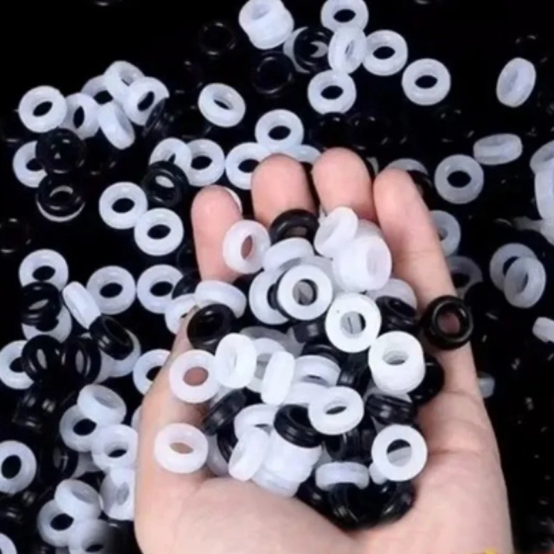 60PCS Mini Invisible Round Ear Hook Eyeglasses Leg Silicone Anti Slip Grip Cover Temple Tip Holder Spectacle Eyewear Accessories