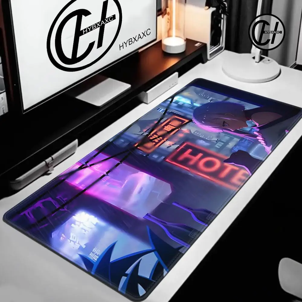 Cyberpunk Anime Edgerunners Mousepad HD Printing Computer Gamers Locking Edge Non-slip Mouse Pad XXL90x40cm Keyboard PC Desk Pad