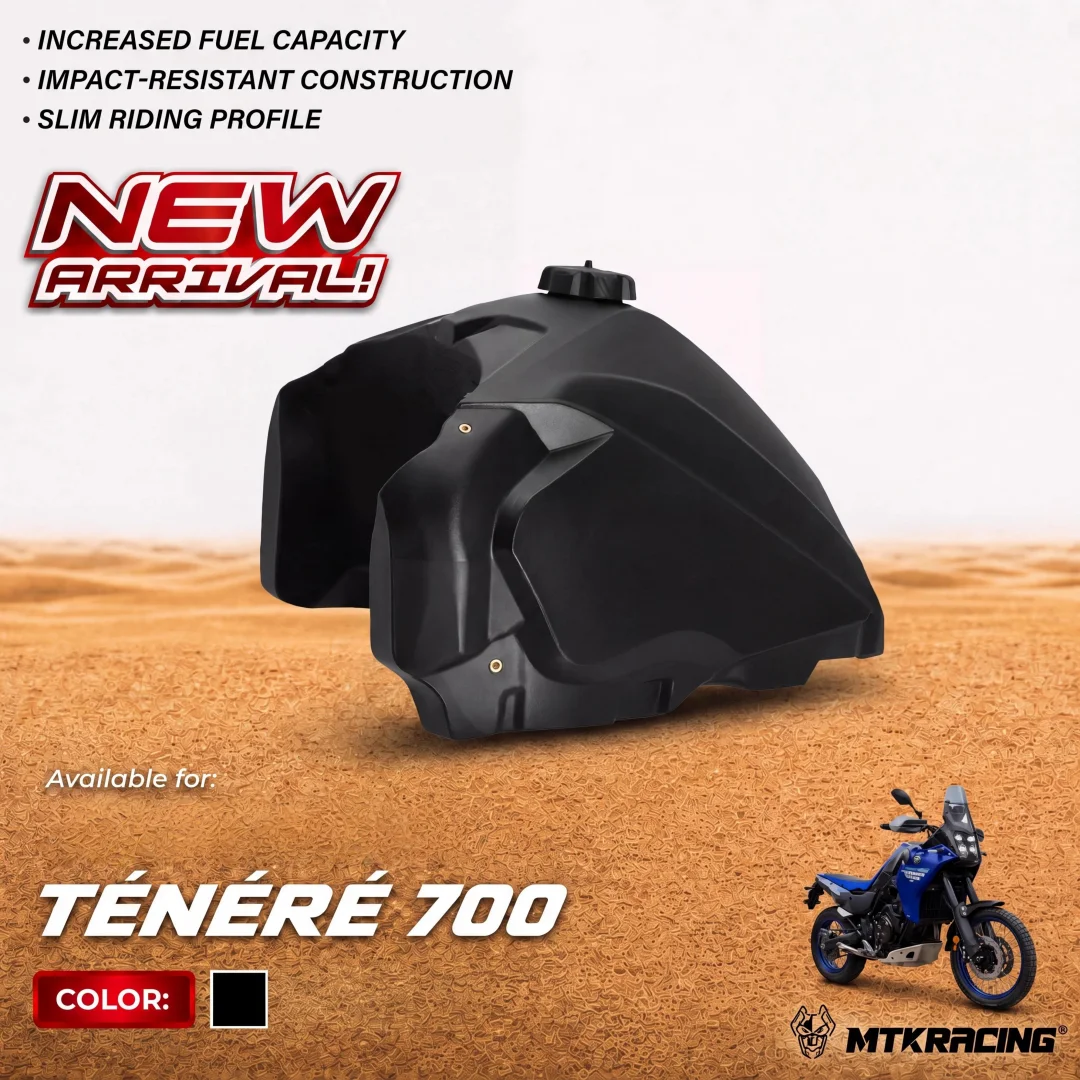 FOR Yamaha Tenere 700 T7 Large Capacity Fuel Tank Impact-Resistant Gas Tank Slim Profile