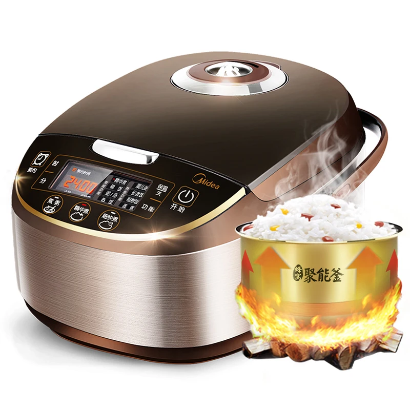 5L Rice Cooker smart rice cooker reservation microcomputer rice cooker kitchenware honeycomb liner 770W 220V 1pc