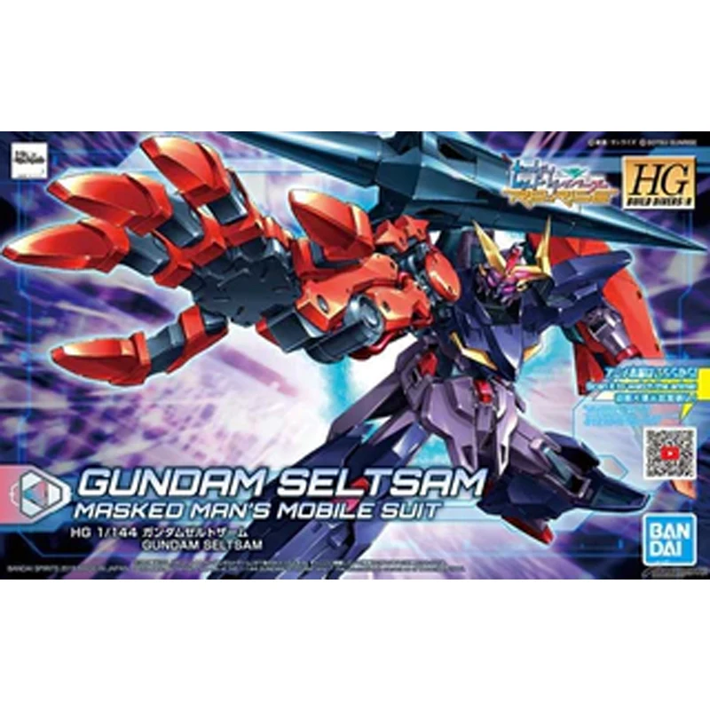 Genuíno original bandai gundam hgbd r 1/144 seltsam anime figura montagem modelo brinquedos presentes colecionáveis ornamentos