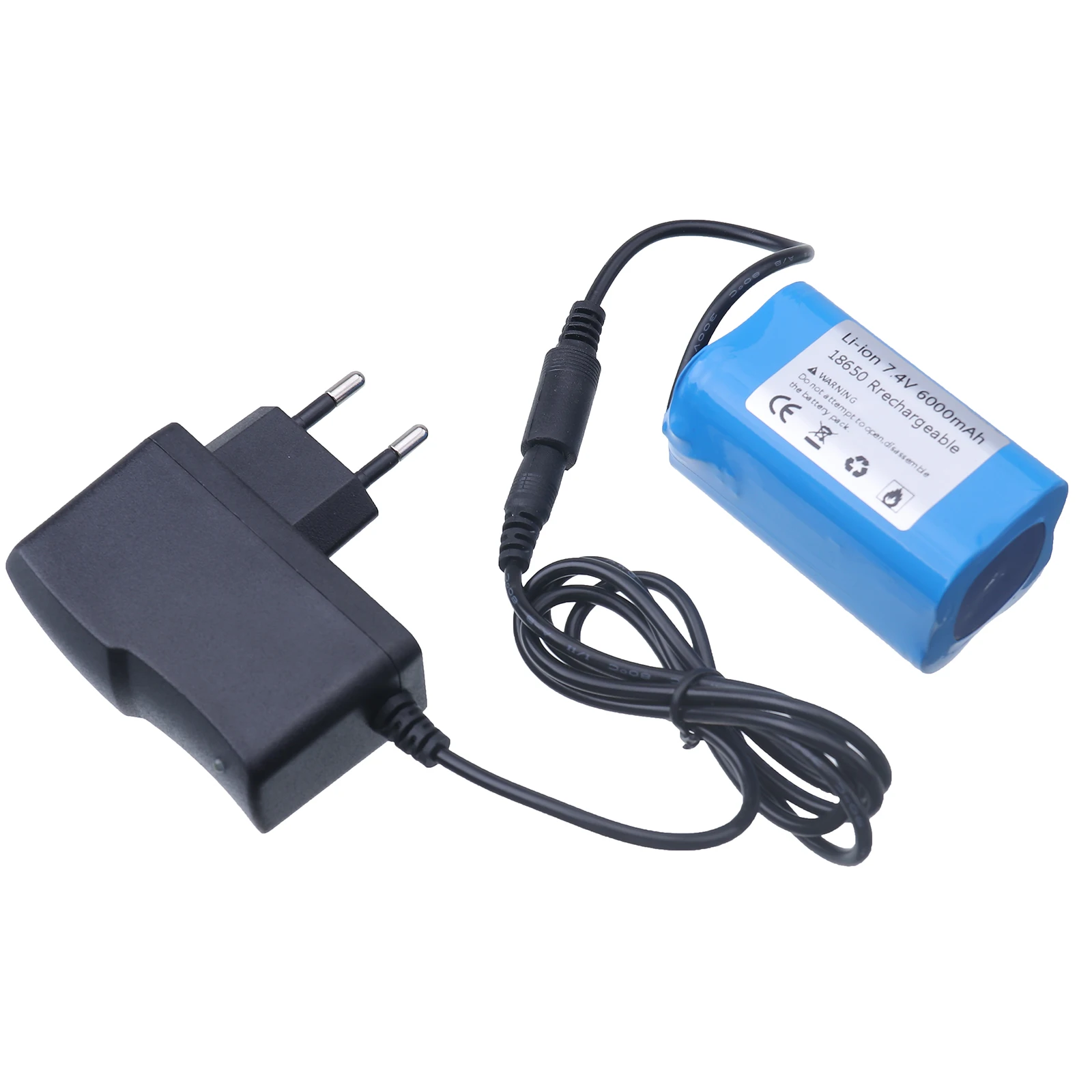 Batería y cargador de 7,4 V, 12000mAh, 6000mAh, para T188, T888, 2011-5, V007, C18, H18, Control remoto, piezas de barco de cebo de pesca RC
